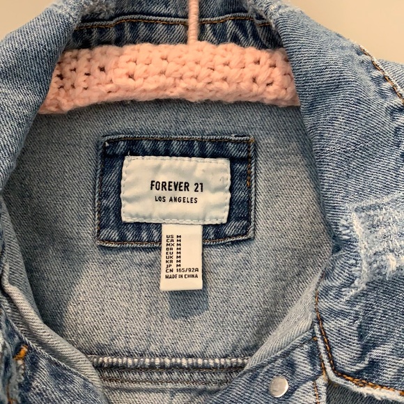 Forever 21 Denim Jacket - Picture 2 of 6